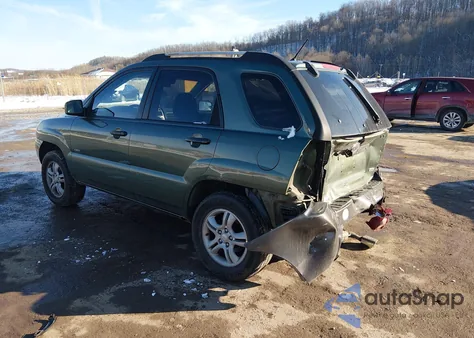 2006 Kia Sportage Ex V6/Lx V6 from USA, damaged, VIN KNDJE723367175915